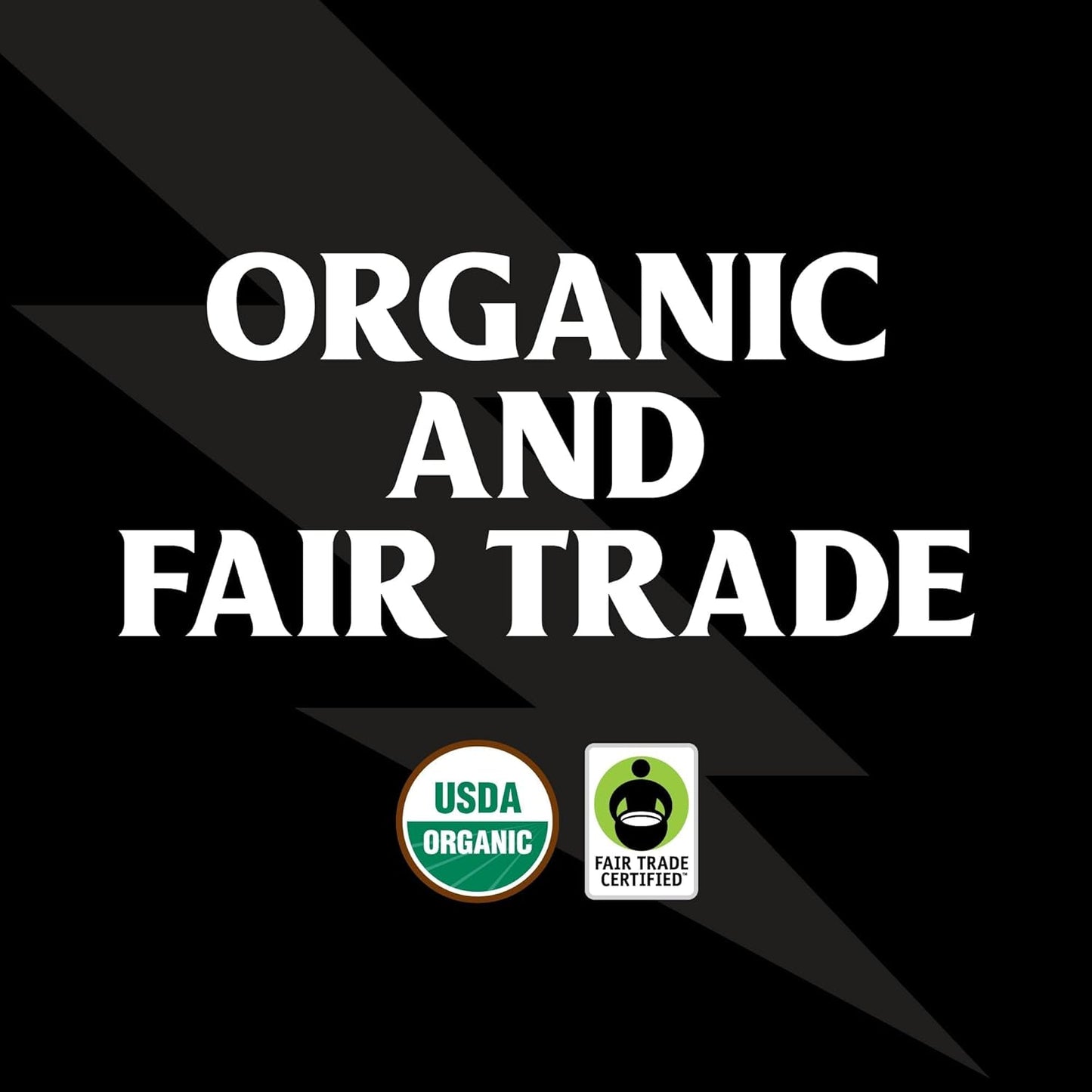 Death Wish Coffee Co.® Dark Roast – Organic Ground Coffee with Extra Caffeine (454 g)